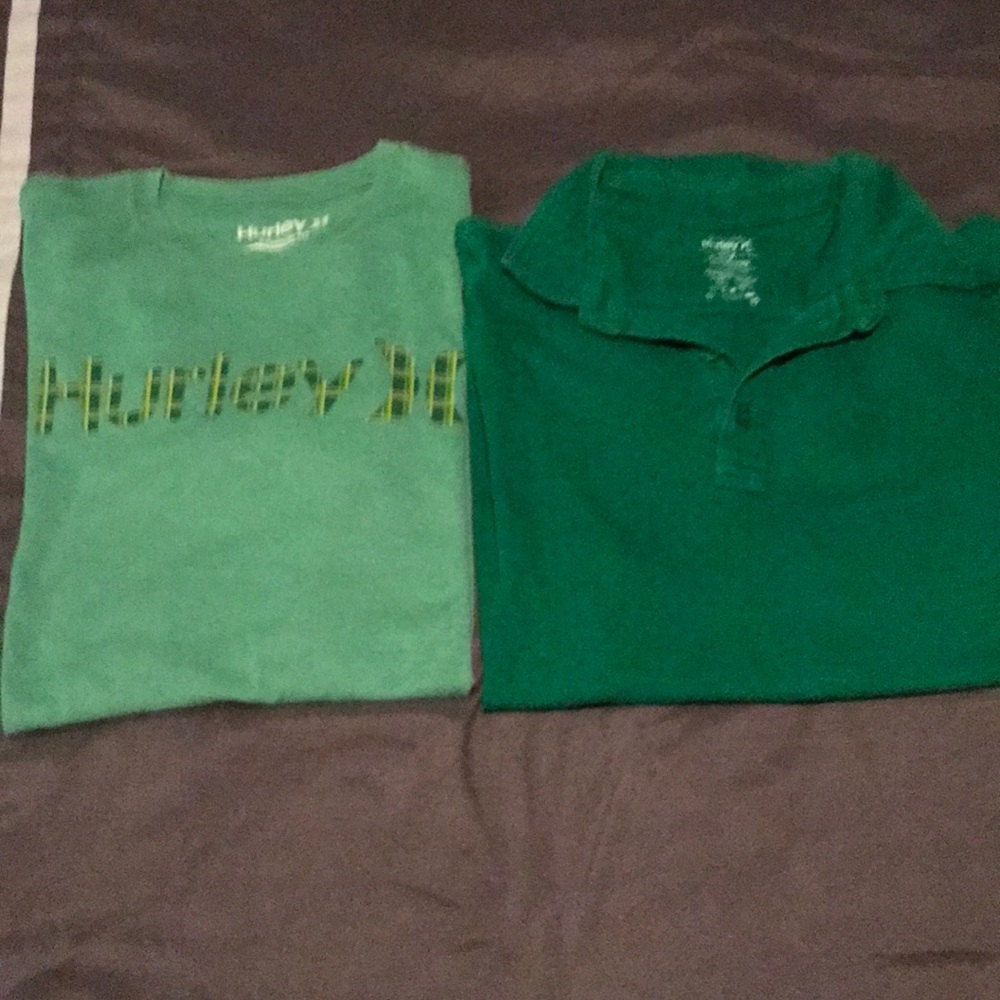 Men’s Medium Hurley Shirt Bundle